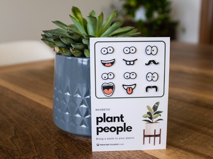 Plant Face Magnets | Charm Googly Eyes for leaves Magnetic